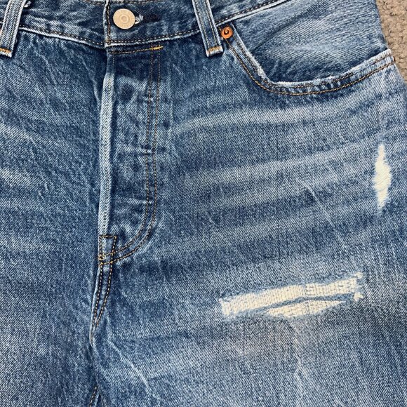 Levi's 501 - 150th Anniversary Jeans - Distressed - Size W29 L32 - Excel. Cond. - Picture 5 of 16